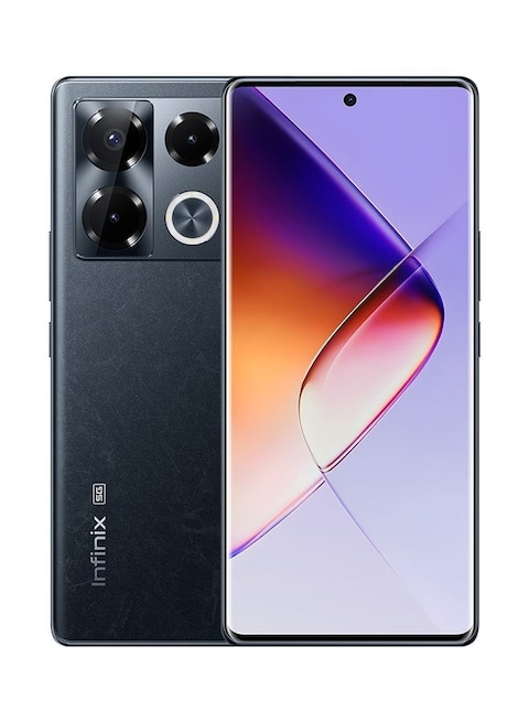 Infinix Note 40 Pro+ Dual Sim 12+12GB RAM 256GB 5G Obsidian Black- Middle East Version