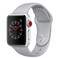Apple Watch Series-3 42mm GPS+ Cellular Silver Aluminium Case With Fog Sport Band (MQKM2AE/A)