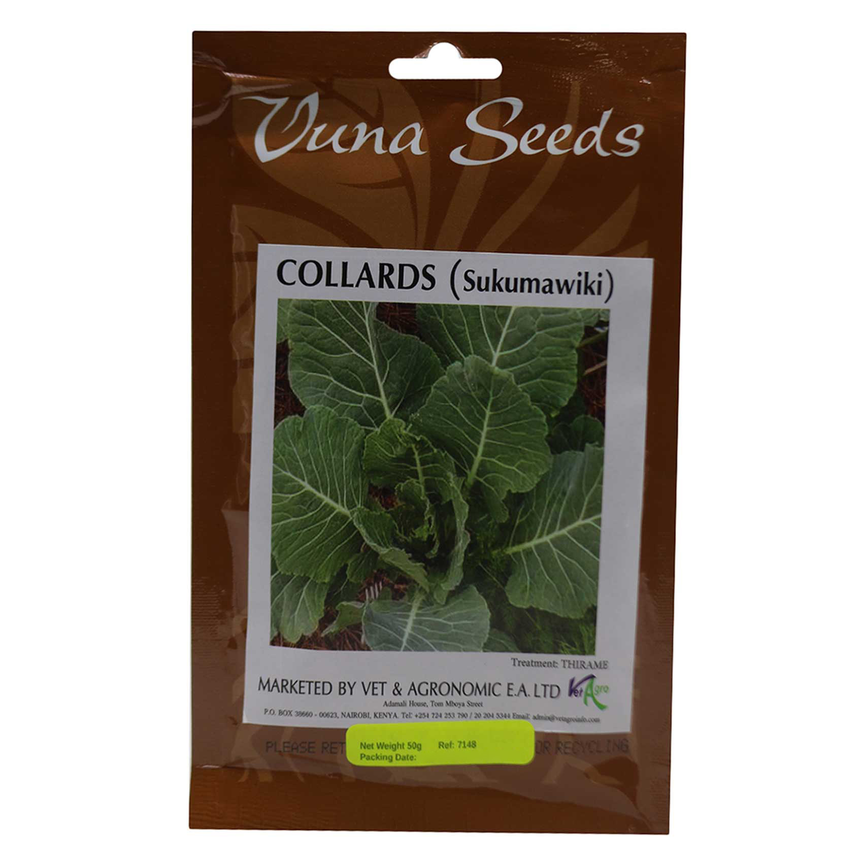 VUNA VEGETABLE SEEDS 50GM