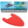 Swimming Board Water Kickboard 38x27x4 cm EVA Boat Shape Back Float for Kids, Infants, Adults, and Juniors