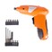 Lawazim Cordless Lithium Ion Screwdriver Set With 15 Pieces Accessories