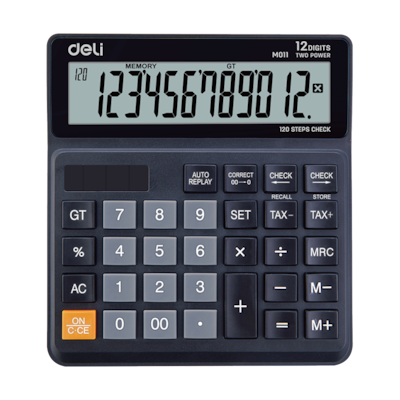 Deli Calculator 12 Digit