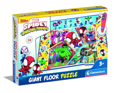 Buy Clementoni Puzzle Maxi Spidey&Friends B/O Online | Carrefour UAE