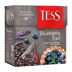 Buy Tess Blueberry Tart Black Pyramid 20 Tea Bags in UAE