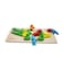 3D Wooden Puzzles, Crocodile Design Educational Preschool Numbers Learning Animal Toy for Toddlers, Jigsaw Puzzle Toy Gifts for Kids