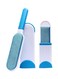 Gagafeel - Double Sided Reusable Pet Fur Remover With Self-Cleaning Base Blue/White
