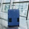 TACH Connectable Luggage   28" Large Size Spinner Luggage with TSA Locks   Hard Shell   Patented Built-In Connecting System Easily Links 6 Bags - Midnight Blue