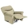 In House Velvet Classic Recliner Chair - Dark Ivory - NZ110