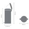 BRABANTIA PEDAL BIN NEWICON 30L WHT