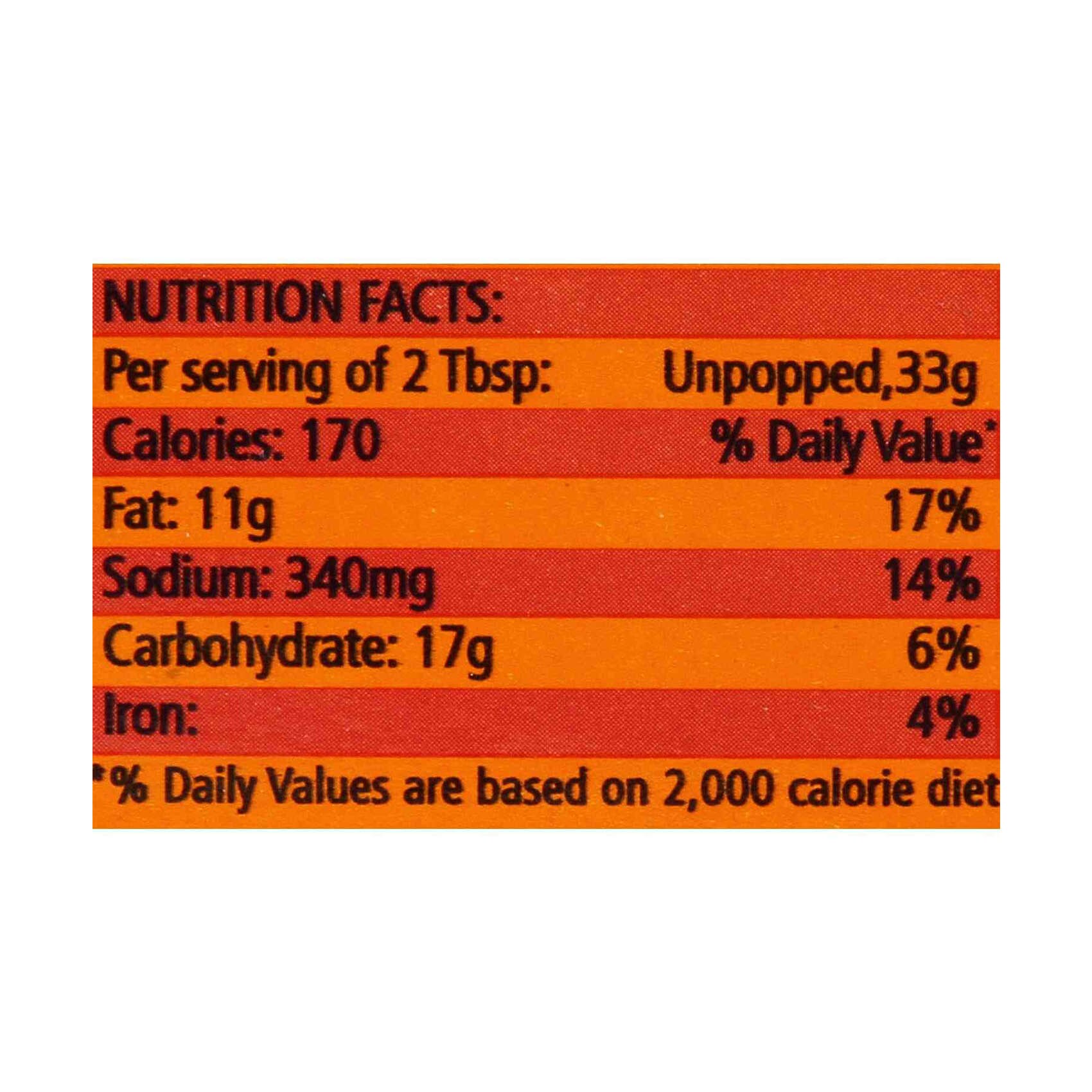 American Garden Popcorn Microwave Natural 273 Gram product thumbnail 3