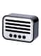 Krypton Rechargeable Portable Speaker KNMS5358 black