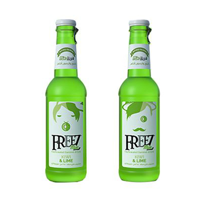 Freez Carbonated Drink Kiwi One Piece 275ML