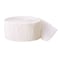 White Crepe paper streamers