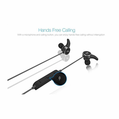 F&amp;D Bluetooth  Earphone EW202 - Black 