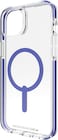 Gear4 Santa Cruz Snap designed for iPhone 14 PLUS case cover compatible with MagSafe with D3O Impact Protection upto 13 Feet / 4 Meter - Periwinkle