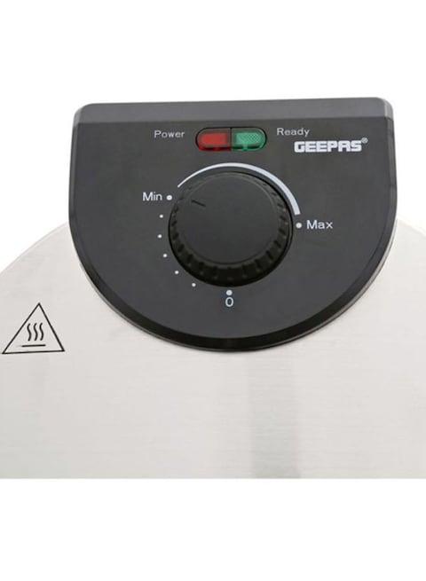 Geepas Electric Chapathi Maker 1200W 1200 W Gcm6125 Black/Silver