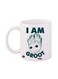 Groot Printed Mug White/Blue 12ounce