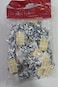 30 Mini Bows - Silver Ice