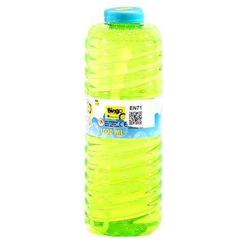 Bingo Bubble Refill Bottle - 1 Liter - Green