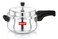 MITHRA - Aluminium Handi Pressure Cooker - Silver - 8 L