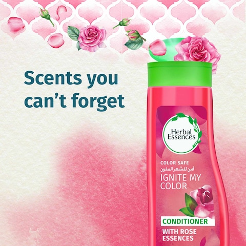 Herbal Essences Ignite My Color Vibrant Color Conditioner with Rose Essences for Colored Hair 360ml