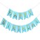 Shopperskart Happy Birthday Blue Banner (Brown)