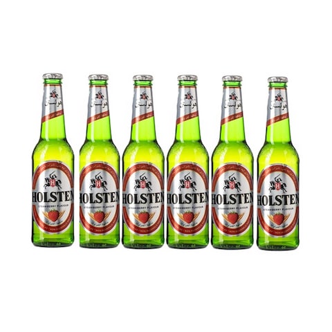 Holsten Malt Drink Strawberry 330mlx6&#39;s