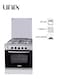 Unix Gas Oven, 55x55, 4 Burners, C5555S3V.AC.494S (Installation Not Included)