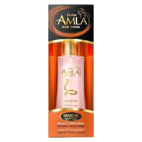 Dabur Amla Frizz Control Snake Oil Hair Serum Pink 50ml