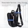 Arctic Hunter Crossbody Sling Bag Synthetic PU Water Resistant Unisex Small Shoulder Bag for Business Travel Outdoor Shopping XB00541 Black