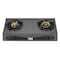 Von VAC7K202T Table Top 2 Brass Burner Black