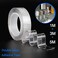 tape Transparent Double Sided Tape Household Wall Hangings Adhesive Glue Tapes Nano Magic Tape Waterproof 1/2/3/5m 1M