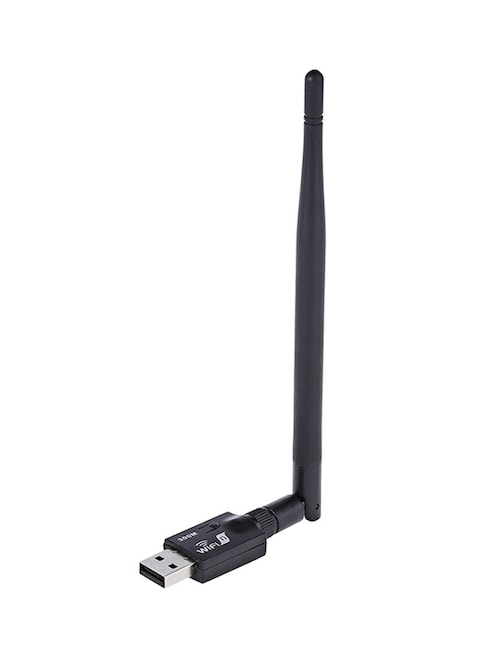 Generic Wireless USB Network Card Wifi Adapter, Black
