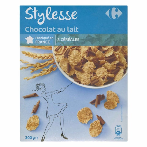 Carrefour Rice And Wheat Milk Chocolate Cereal 300GR