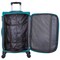 Eminent Expandable Luggage Trolley Bag Soft Suitcase for Unisex Travel Polyester Shell Lightweight with TSA lock Double Spinner Wheels E765SZ Medium Checked 24 Inch Green