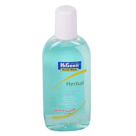 HIGEEN MOUTH WASH HERBAL 400ML