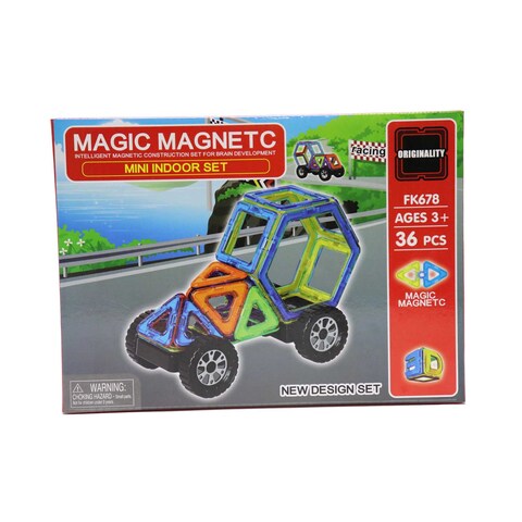 Magnetic Building Blocks - 36 Pieces