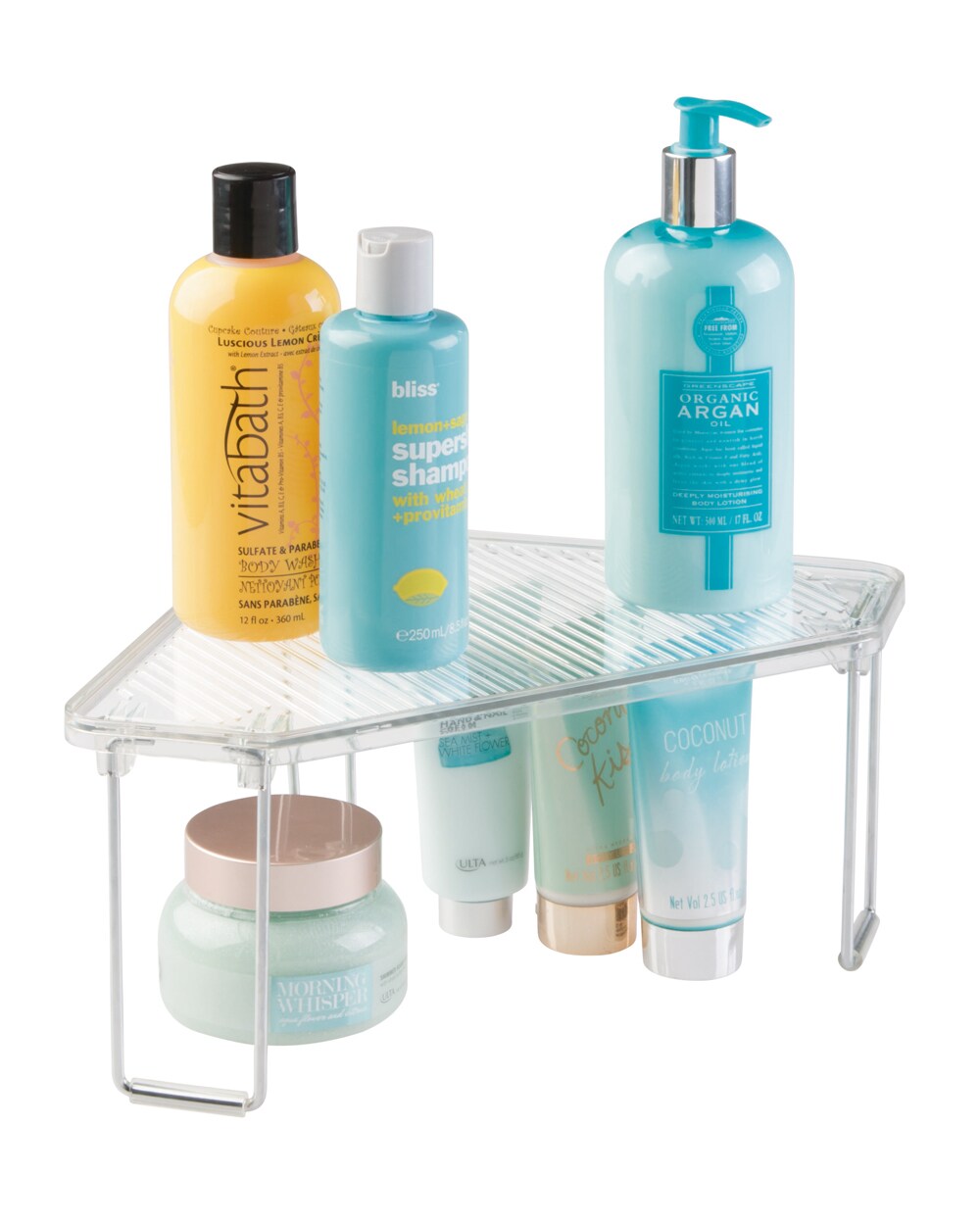 Buy InterDesign Linus Corner Shelf Clear Online | Carrefour UAE