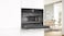 Bosch Series 8 Built-In Compact Oven With Microwave Function 60 x 45cm, Touch Control, 16 Heating And Combination Mode, Black, CMG7241B1M