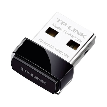 TP-Link TL-WN725N Wireless Nano USB Adapter - 150Mbps - Black - 