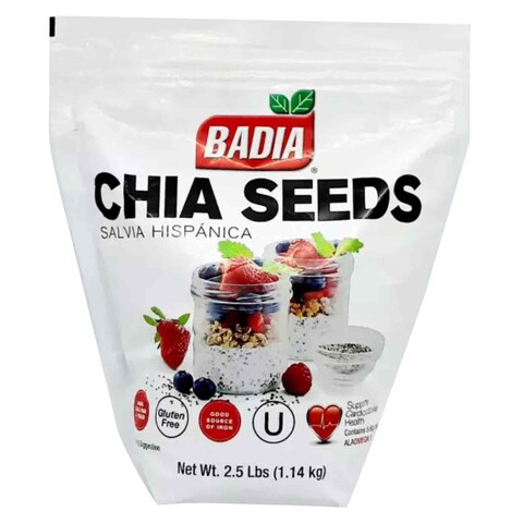 Badia Chia Seeds 1.14 Kg Online | Carrefour Jordan