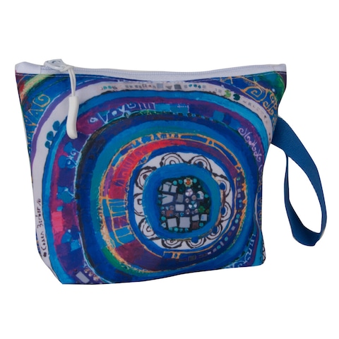 Biggdesign Evil Eye Makeup Bag,  Cotton/Polyester Fabric,  Diamentions 24 x 12 cm