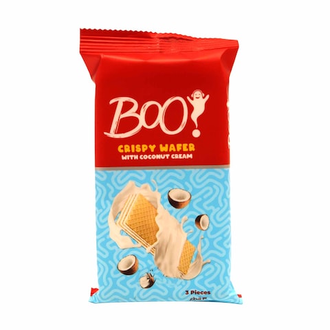 Boo Wafer with Coconut - 1 Piece