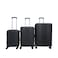 STARLIFE 3 Piece ABS Hard side Trolley Luggage Set Spinner Wheels with Number Lock