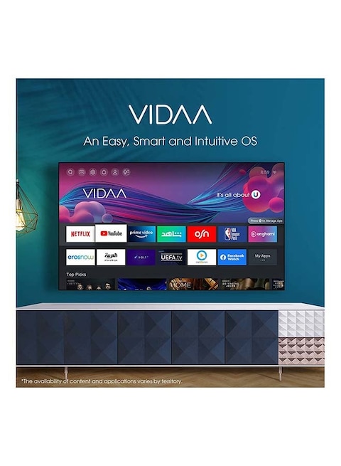 Hisense 50 Inch, UHD, Smart TV, 50A6GE (2021, HDR 10/HLG, WiFi (2.4GHZ), Bluetooth 5.0, DLNA HDCP Version H.265 Decoder)