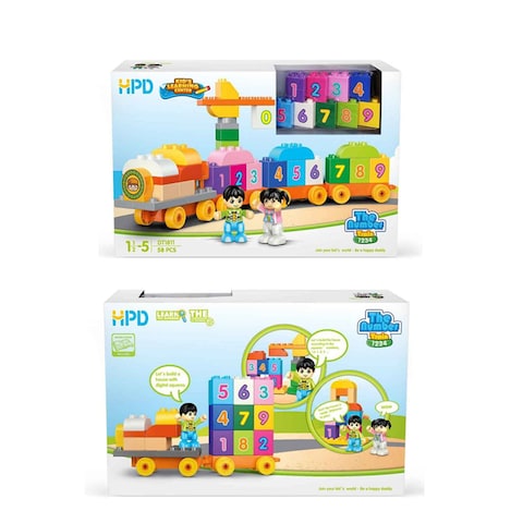 Hpd - Duplo Blocks Train (Numbers)