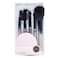 QVS 10-1103 Cosmetic Tool Kit Essential For Women 6 Pieces