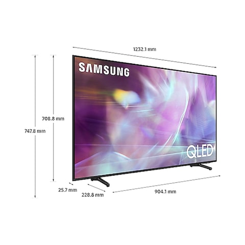 Samsung  Q60A 55-Inch 4K UHD Smart QLED TV QA55Q60AAUXZN Black