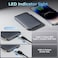 10000mAh Quick Charge Power Bank with 22.5W Power Delivery, Hypercore 10K External Battery Pack Fast Charging for iPhone 15/14/13/12 Series, Samsung Ultra S21/22/23, Pixel 6, iPad and More - Deep Blue