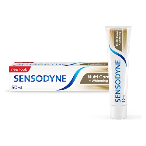 Sensodyne Multi-Care + Whitening Toothpaste - 50 ml